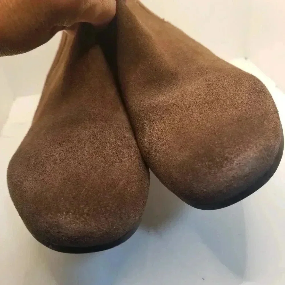 Franco Sarto Brown Ankle Booties Sz 7.5M